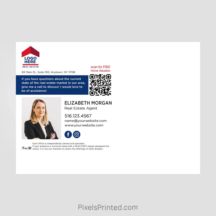 ERA real estate farmers market schedule postcards postcards PixelsPrinted 