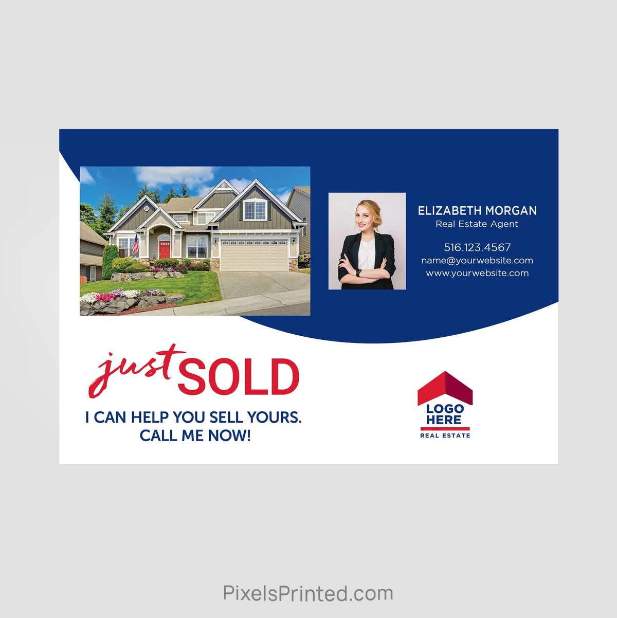 ERA real estate just sold postcards PixelsPrinted 