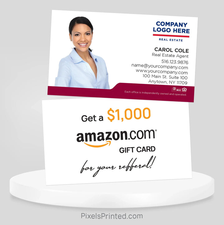 ERA real estate referral cards Business Cards PixelsPrinted 