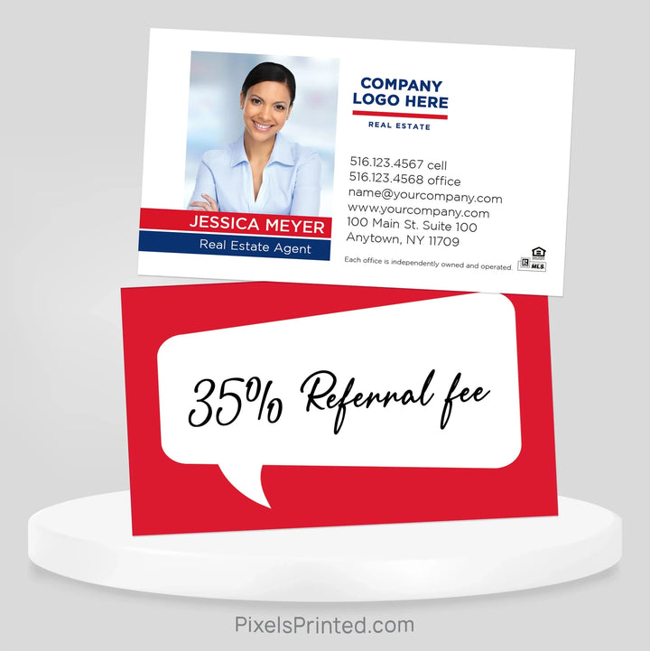 ERA real estate referral cards Business Cards PixelsPrinted 