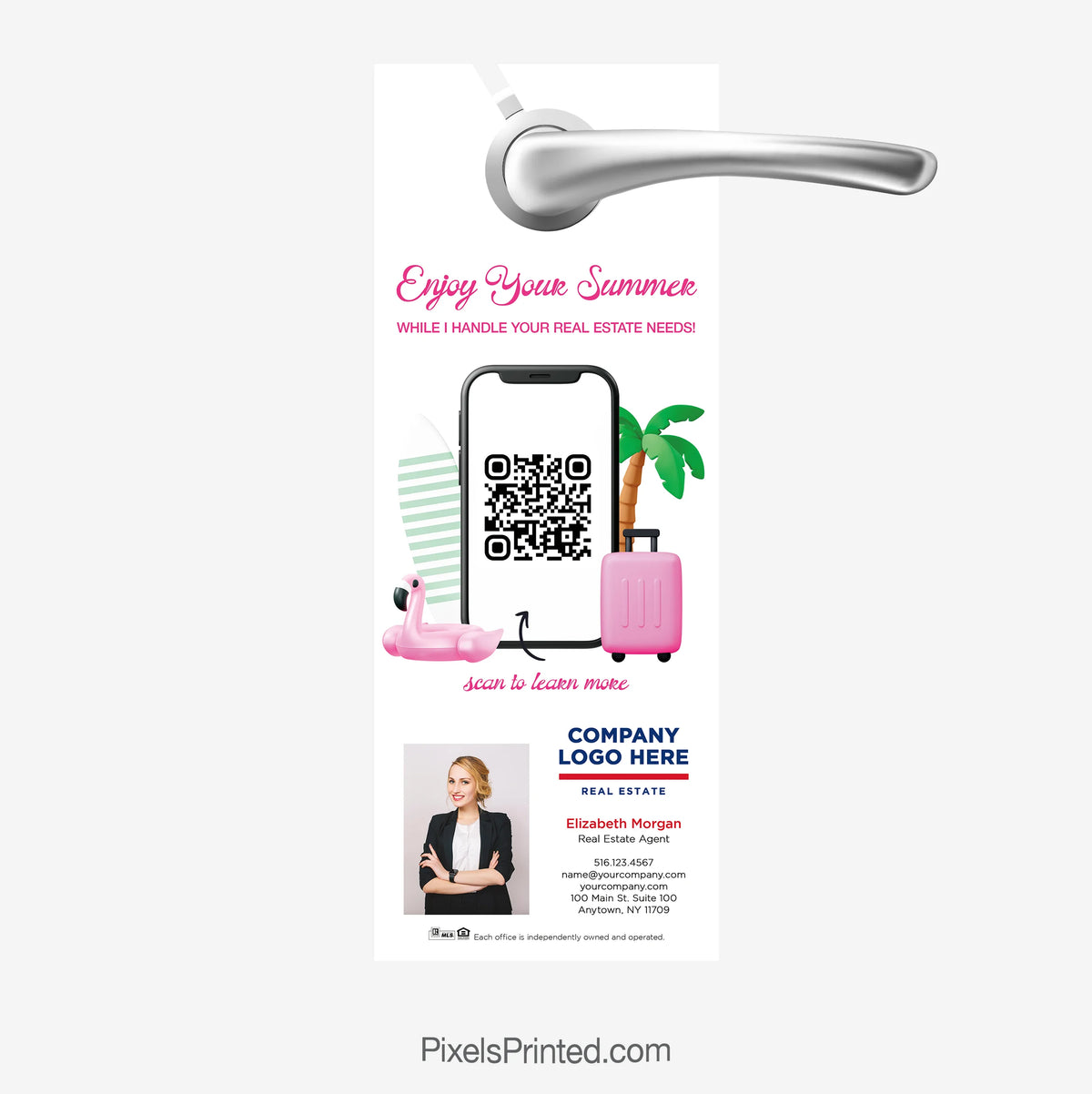 ERA Real Estate summer market opportunities door hanger with QR code