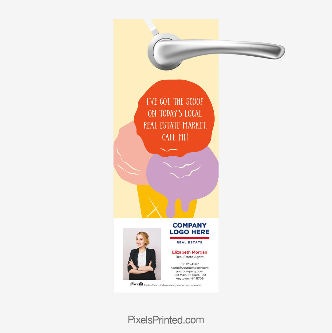 Local real estate expert summer door hanger ERA Real Estate