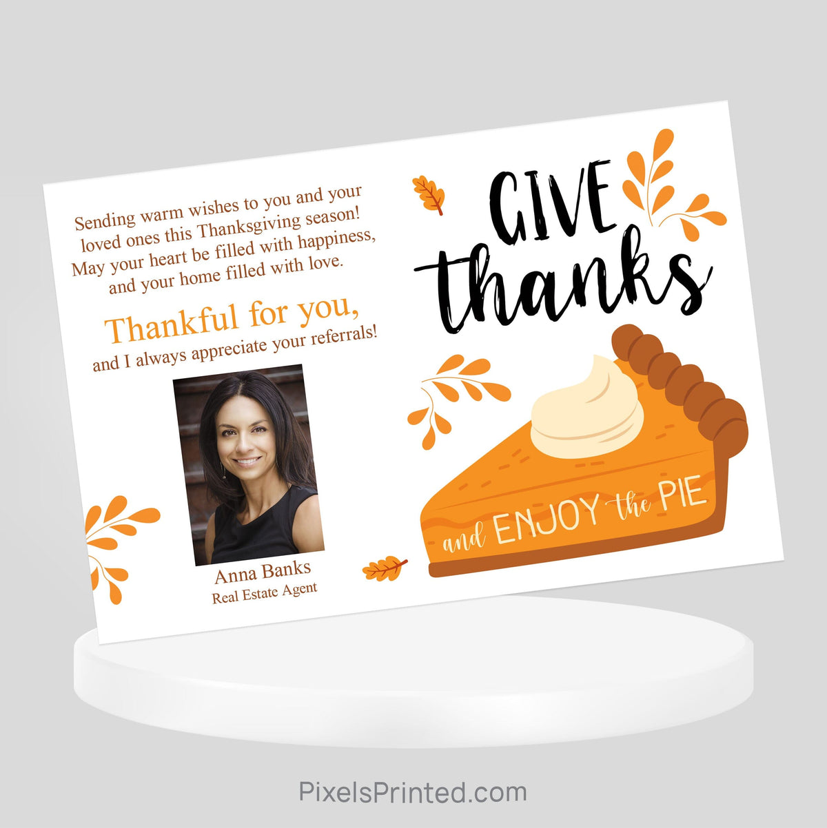ERA real estate Thanksgiving postcards PixelsPrinted 