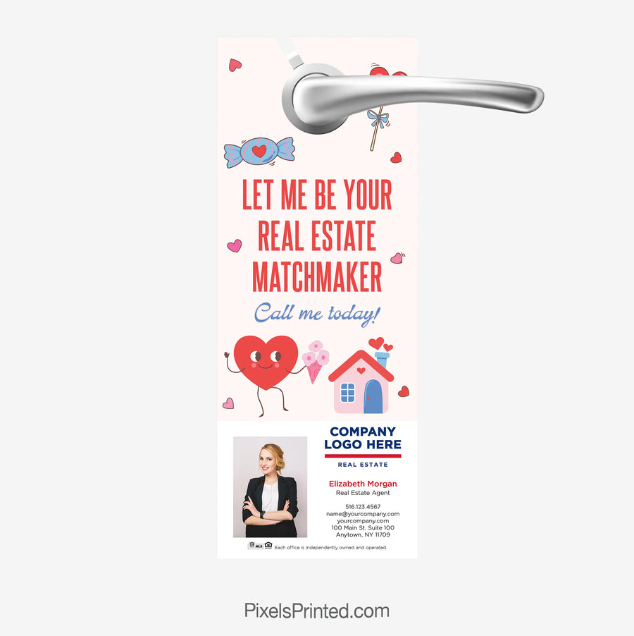 ERA Real Estate Valentine's Day Door Hanger Realtor Matchmaker