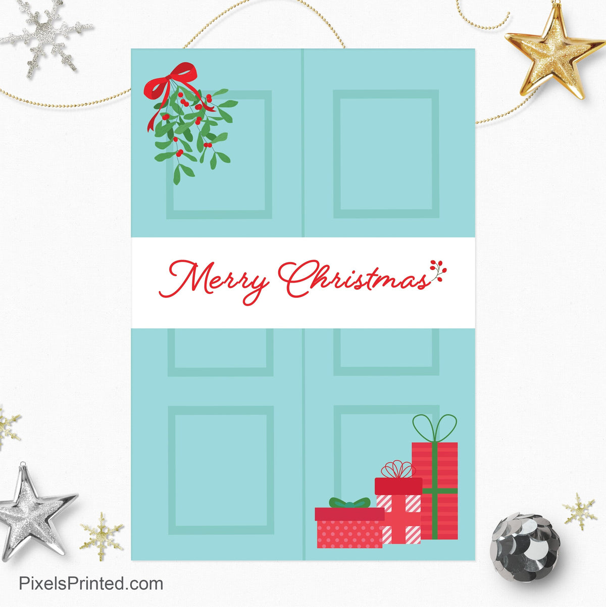 EXIT realty Christmas holiday postcards PixelsPrinted 