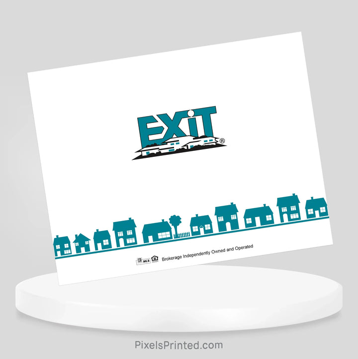 EXIT realty notecards notecards PixelsPrinted 