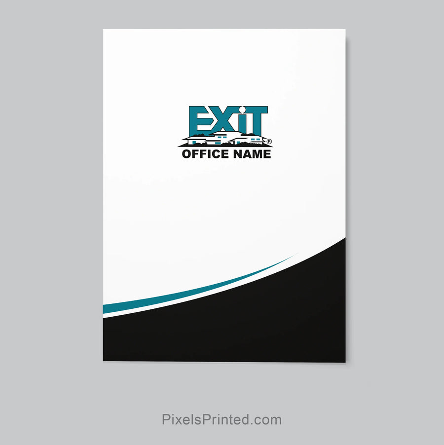 EXIT Realty realtor presentation folder for offers and closings