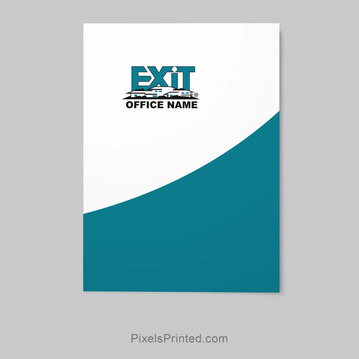 EXIT Realty real estate agent marketing folder
