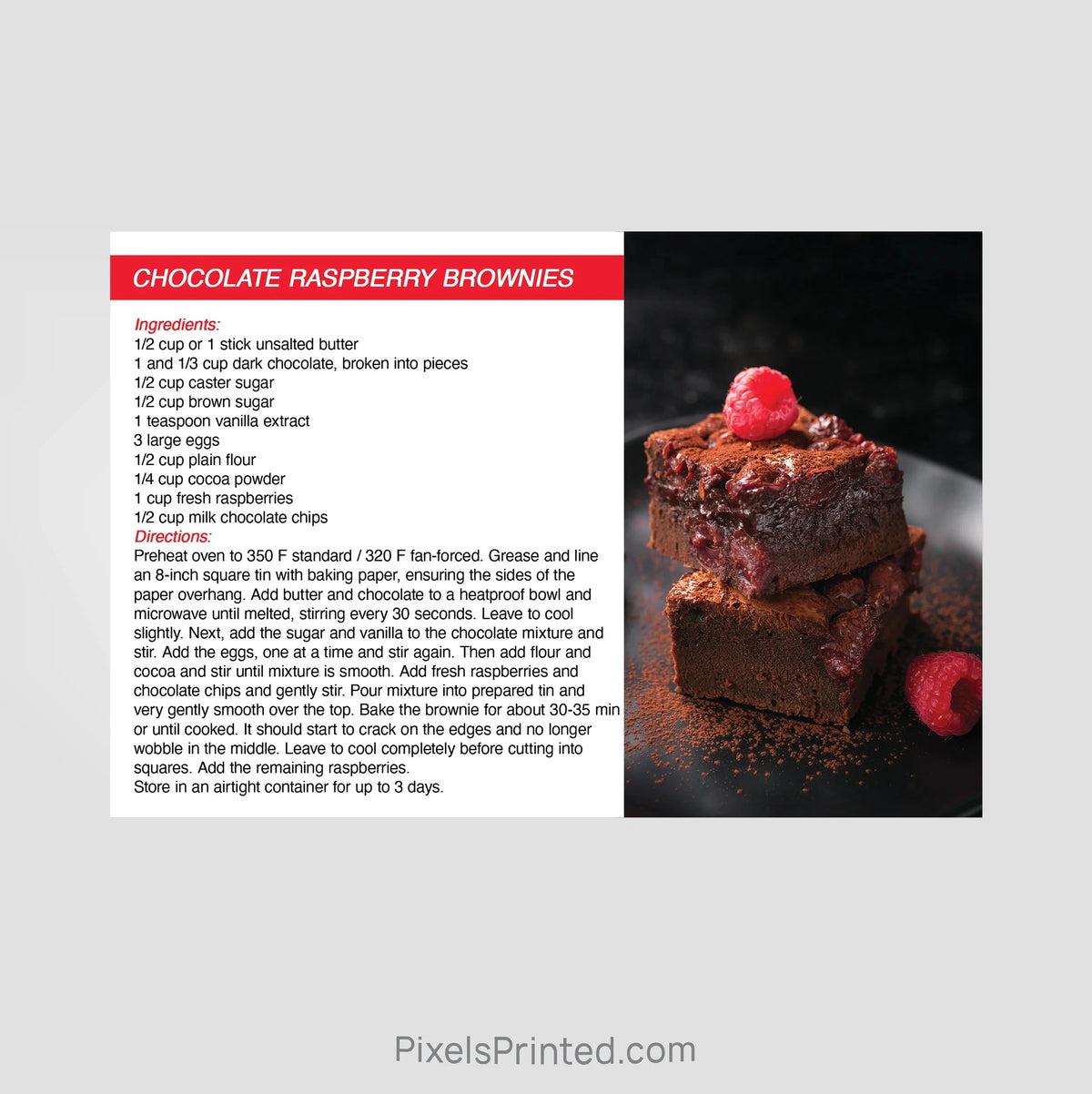 EXIT realty recipe mailers PixelsPrinted 