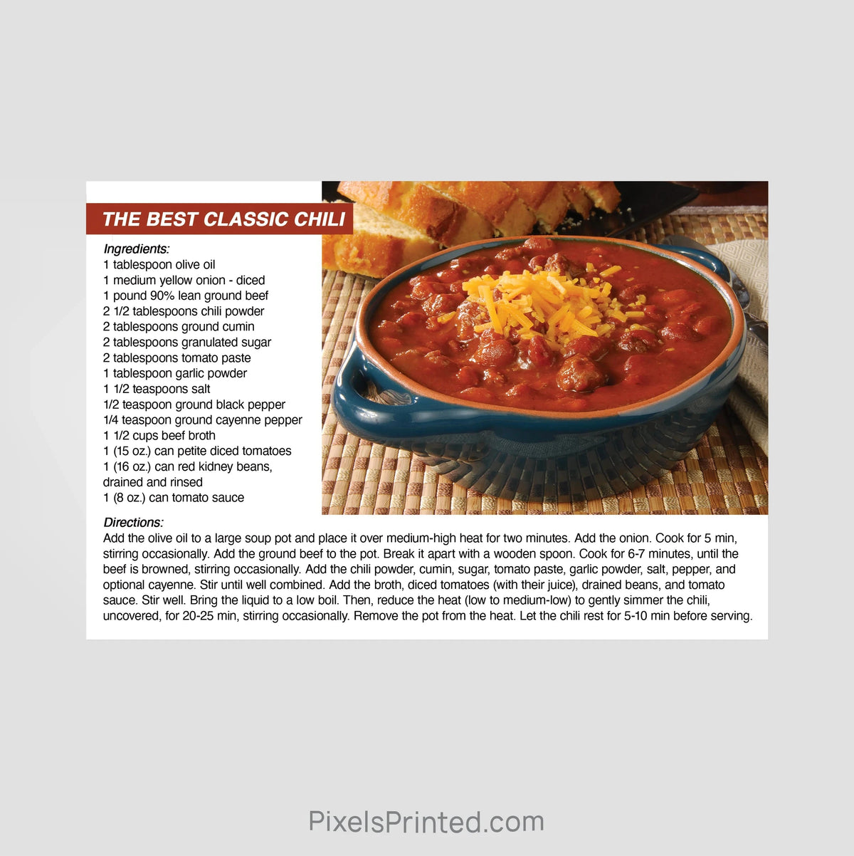EXIT realty recipe postcards PixelsPrinted 