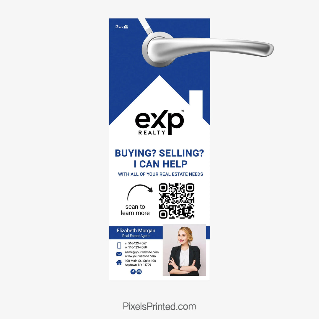 EXP realty door hangers PixelsPrinted 