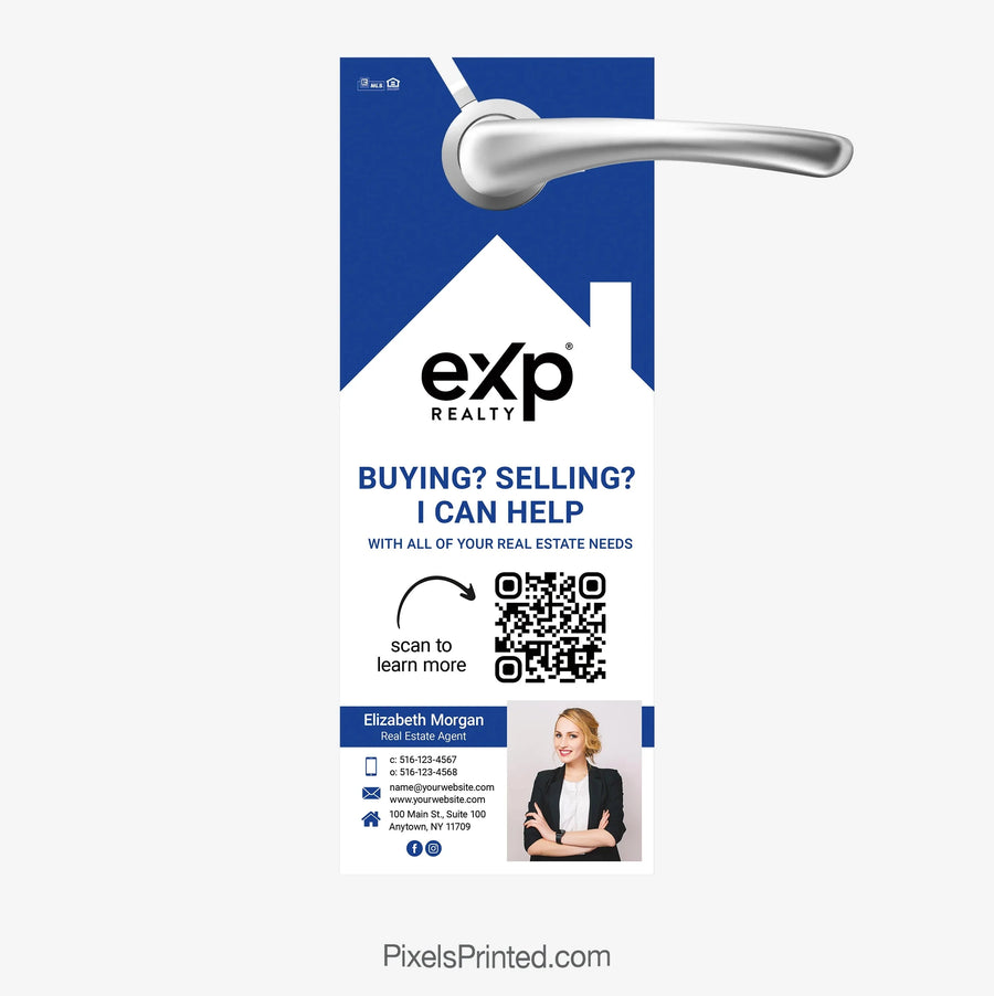 EXP realty door hangers PixelsPrinted 