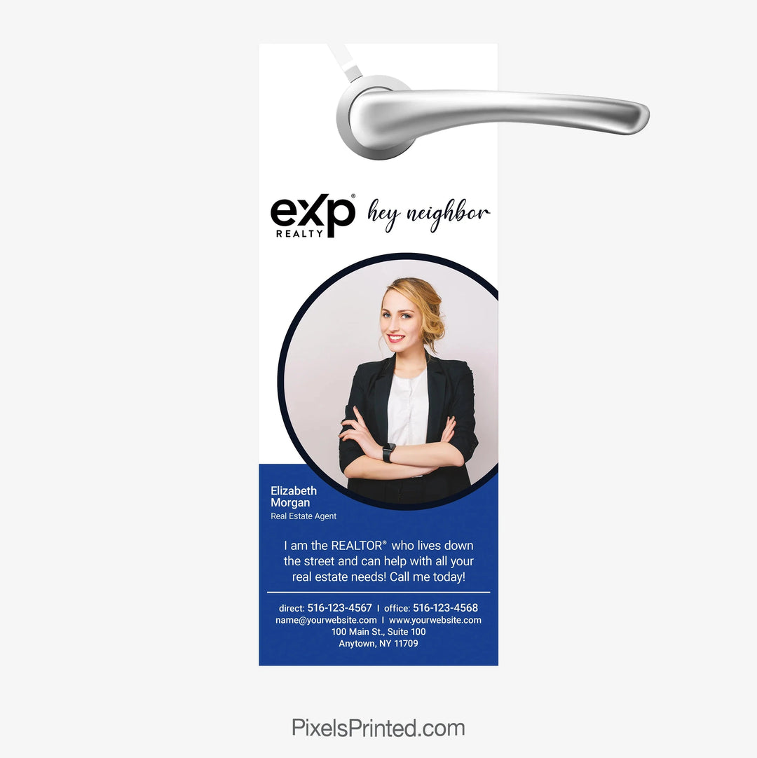 EXP realty door hangers PixelsPrinted 