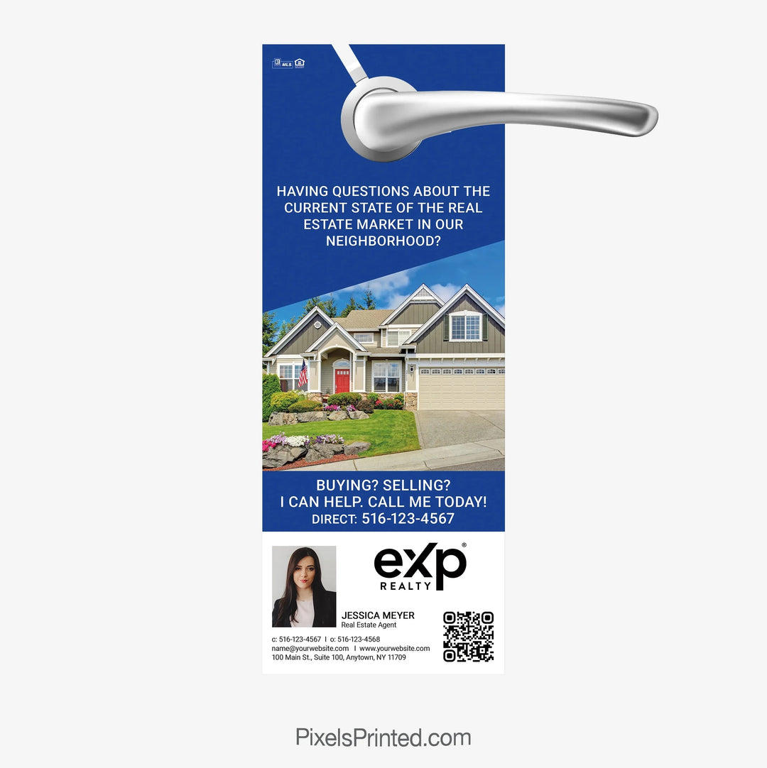 EXP realty door hangers PixelsPrinted 