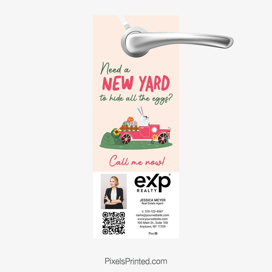 EXP realty Easter door hangers PixelsPrinted 