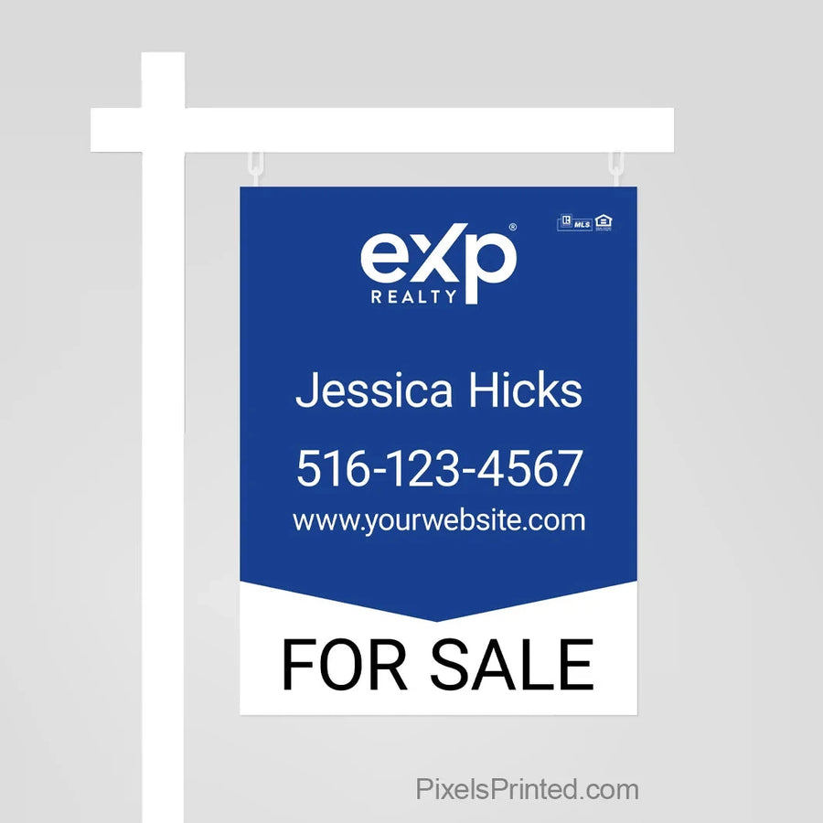 EXP realty for sale sign sign panels PixelsPrinted 