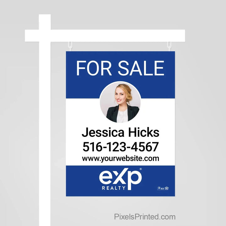 EXP realty for sale sign sign panels PixelsPrinted 
