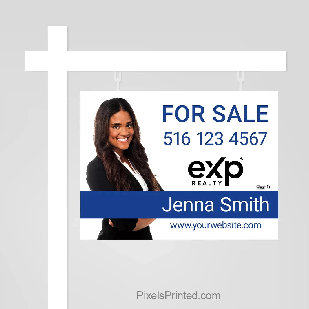 EXP realty for sale sign sign panels PixelsPrinted 