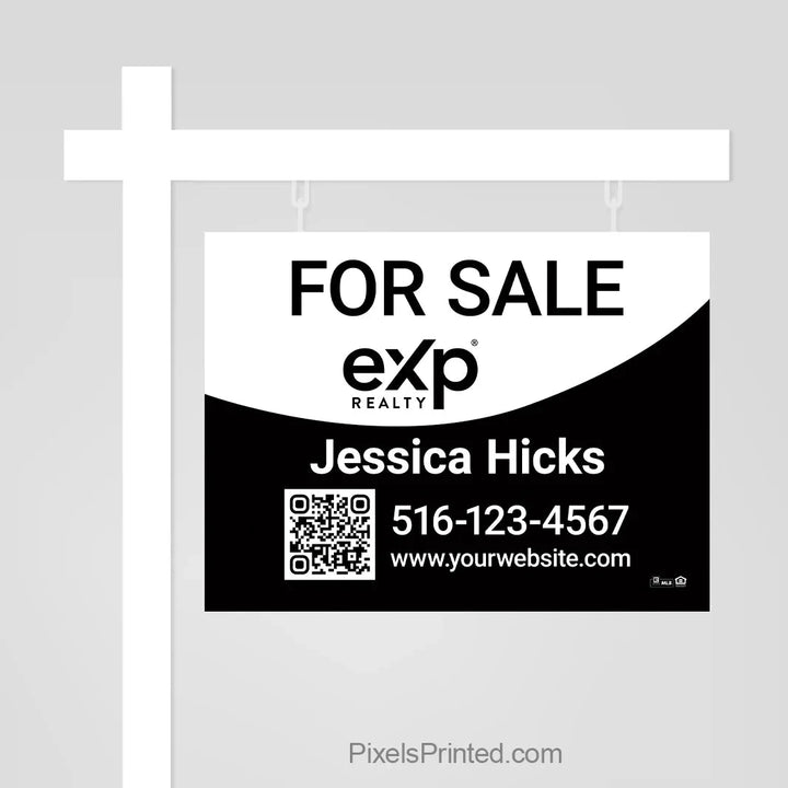 EXP realty for sale sign sign panels PixelsPrinted 