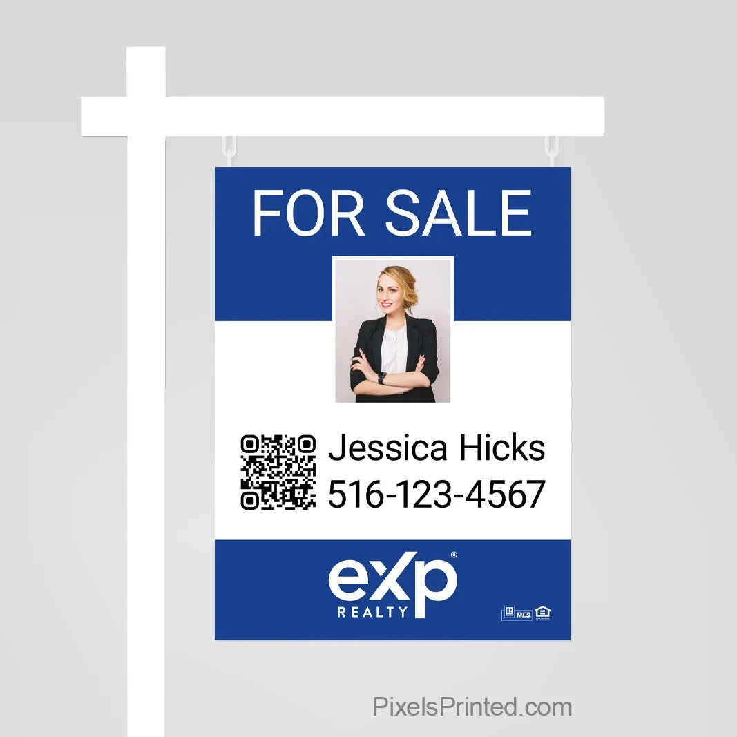 EXP realty for sale sign sign panels PixelsPrinted 