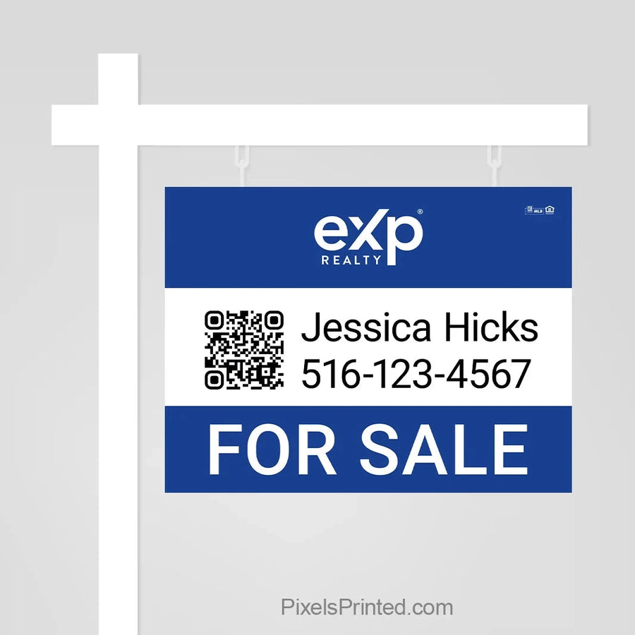 EXP realty for sale sign sign panels PixelsPrinted 