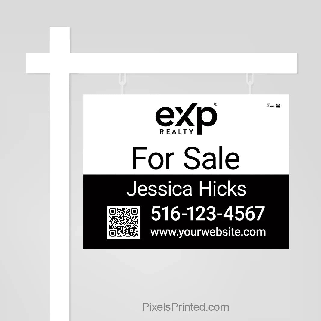 EXP realty for sale sign sign panels PixelsPrinted 