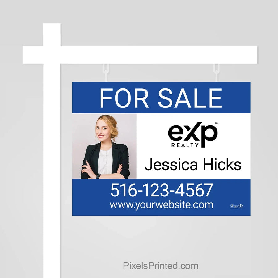 EXP realty for sale sign sign panels PixelsPrinted 