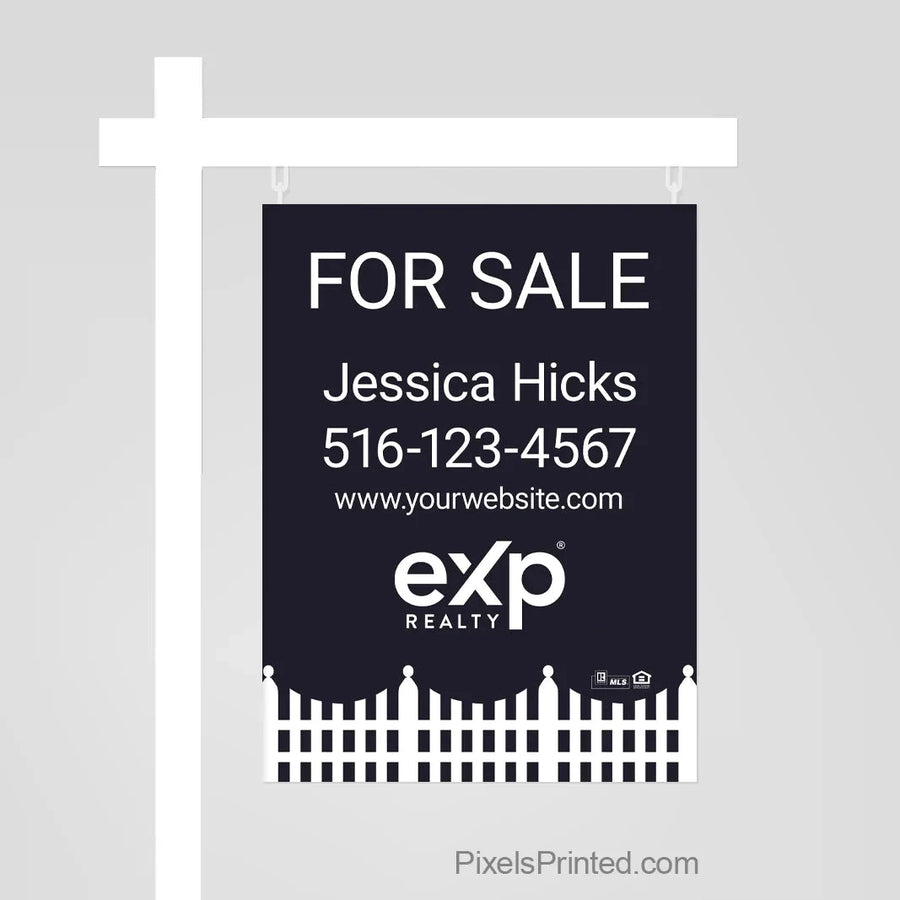 EXP realty for sale sign sign panels PixelsPrinted 