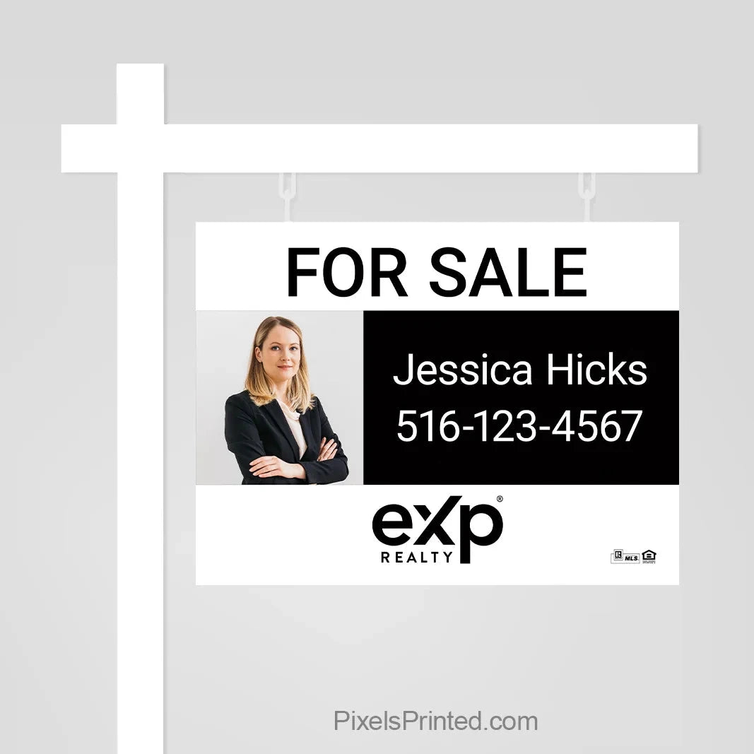 EXP realty for sale sign sign panels PixelsPrinted 