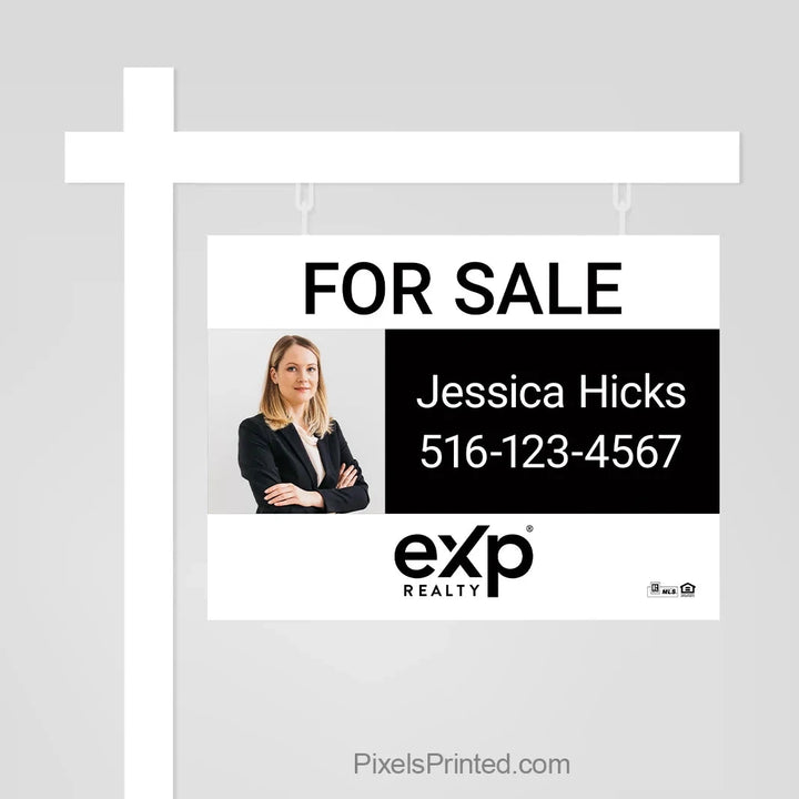 EXP realty for sale sign sign panels PixelsPrinted 