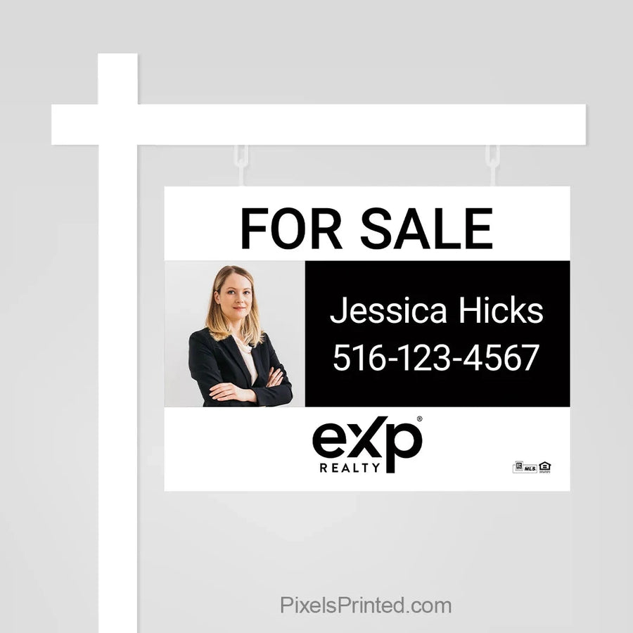 EXP realty for sale sign sign panels PixelsPrinted 