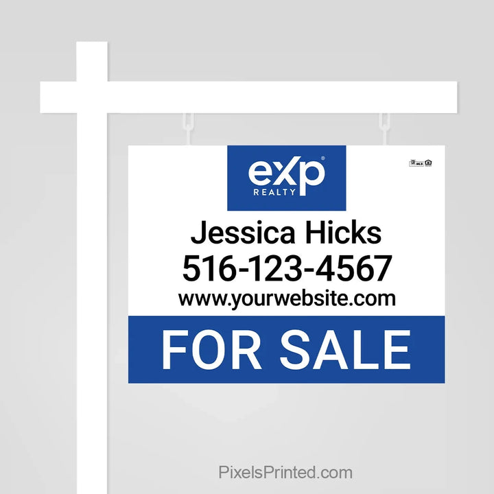 EXP realty for sale sign sign panels PixelsPrinted 