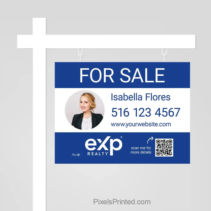 EXP realty for sale sign sign panels PixelsPrinted 