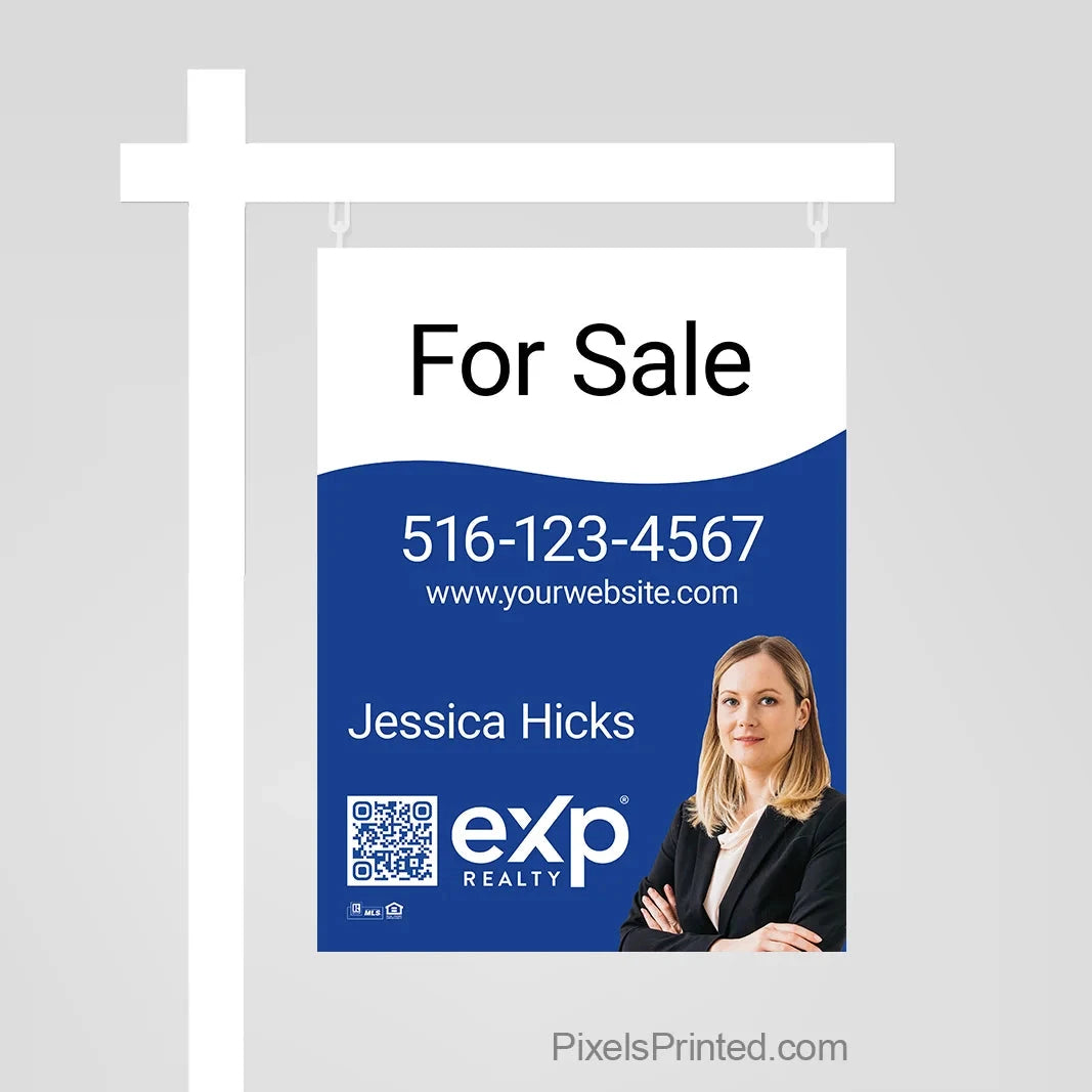 EXP realty for sale sign sign panels PixelsPrinted 