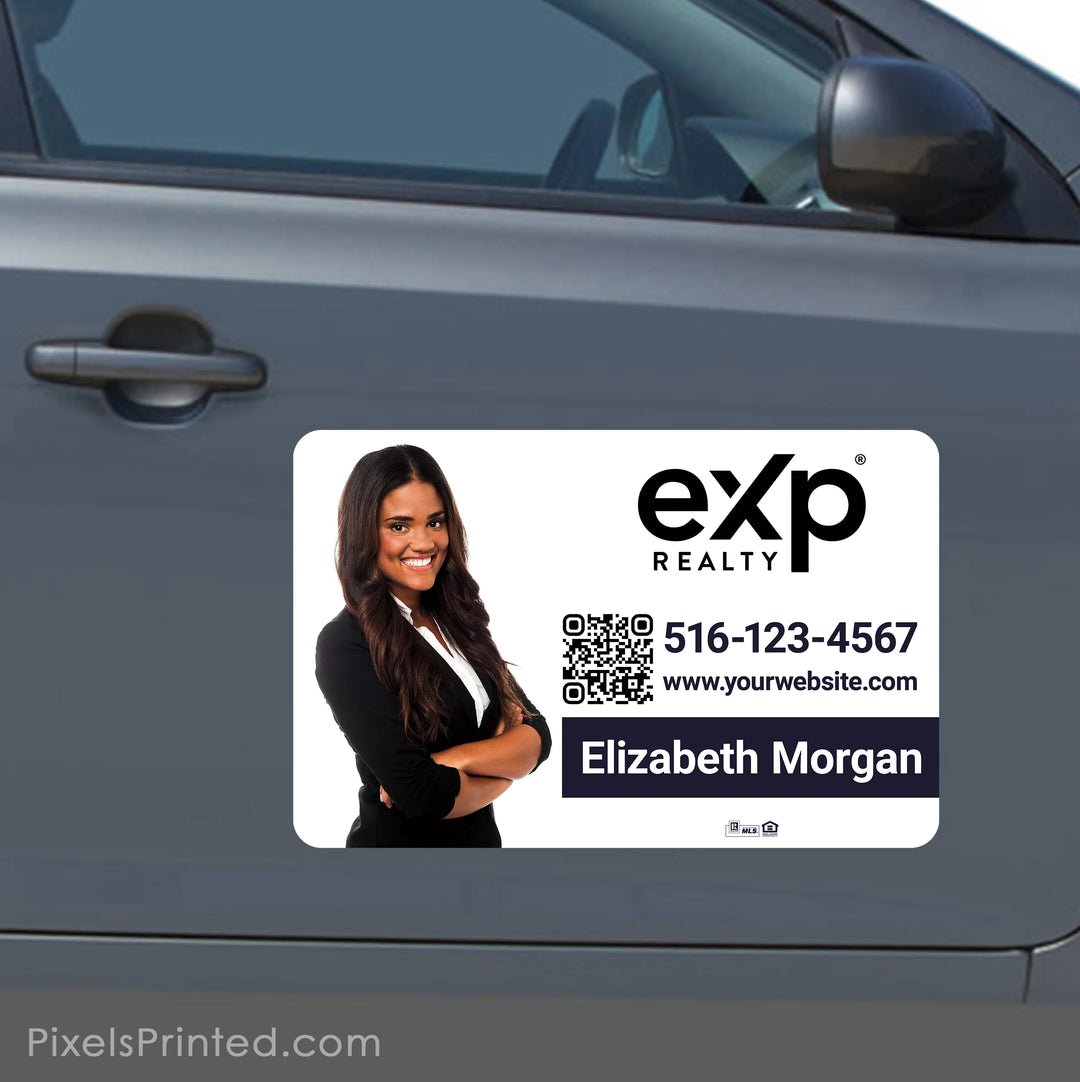 eXp Realty car magnet that helps real estate agents turn everyday driving into valuable marketing exposure.