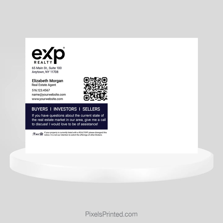eXp Realty neighborhood introduction postcard