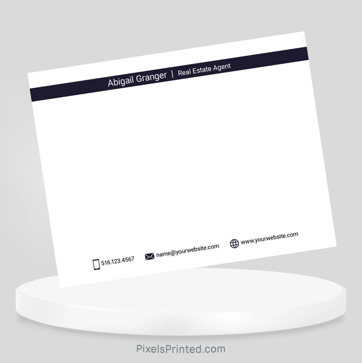 eXp Realty real estate notecard for personalized client notes, referral thank you messages, and meaningful follow-up after a transaction.