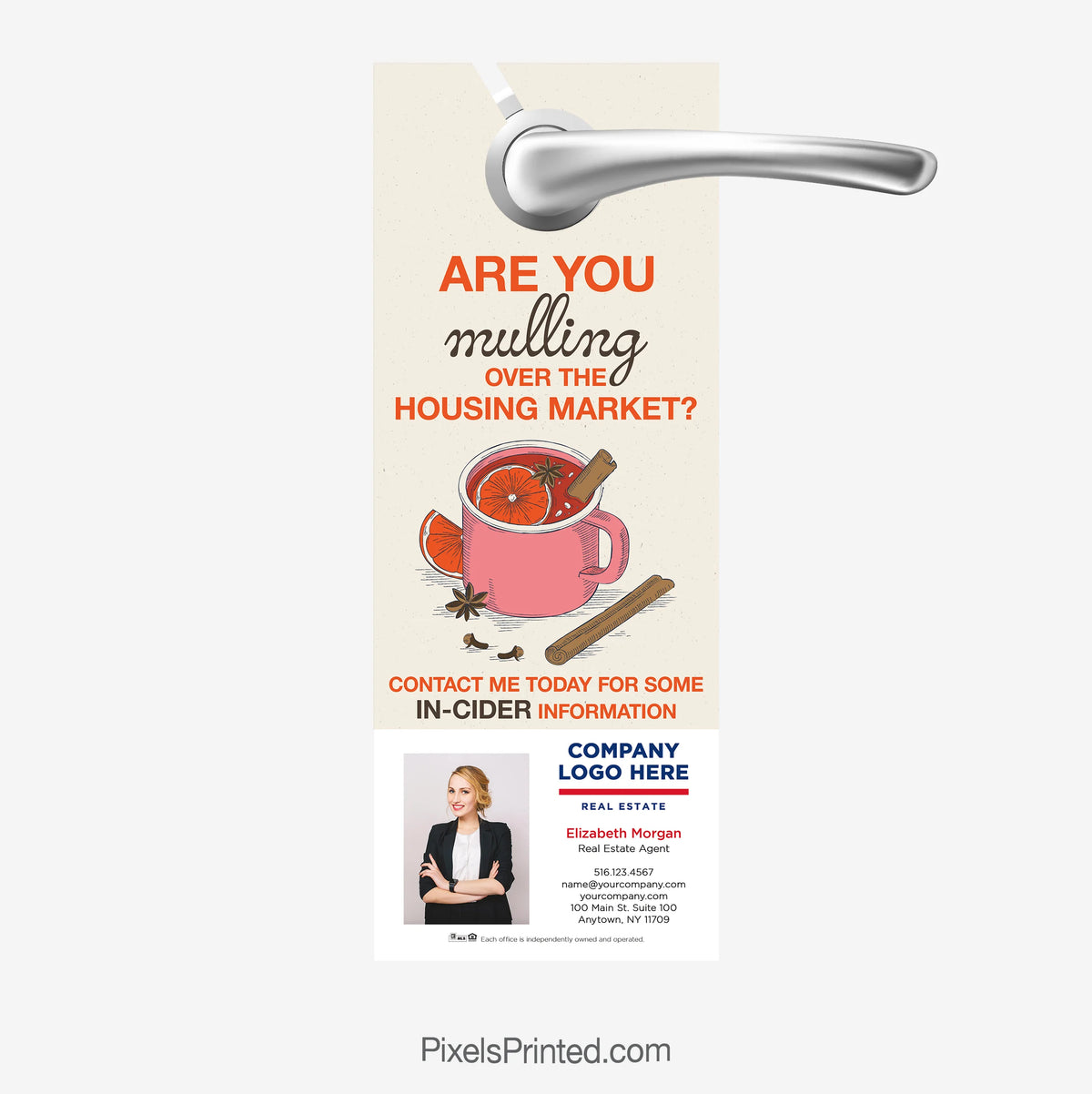 ERA real estate fall autumn door hangers