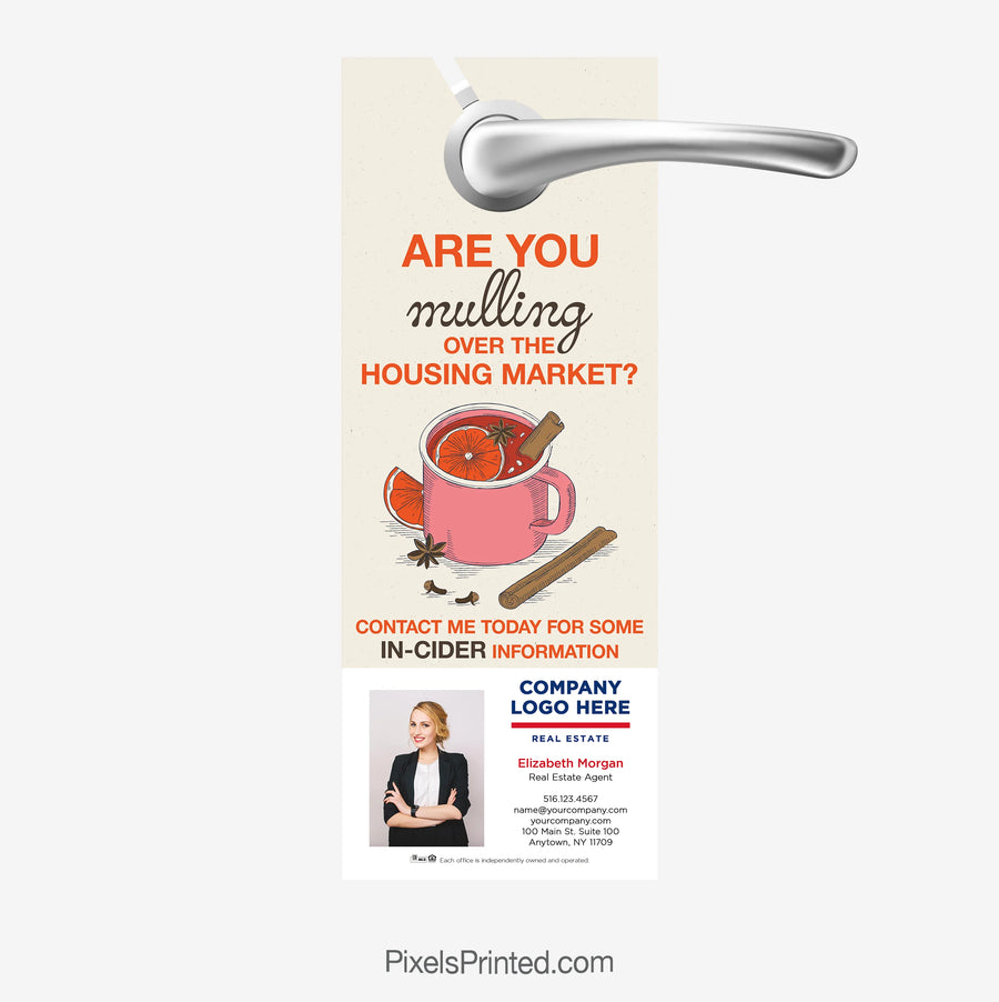 ERA real estate fall autumn door hangers