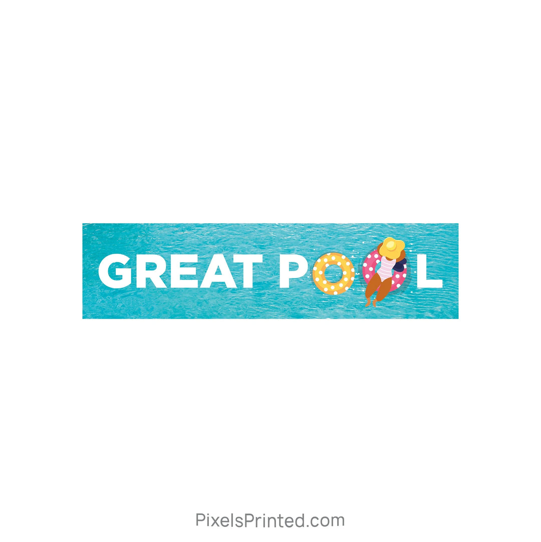 great pool real estate sign riders PixelsPrinted 
