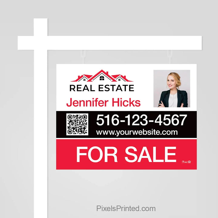Independent agent real estate for sale sign panels PixelsPrinted 