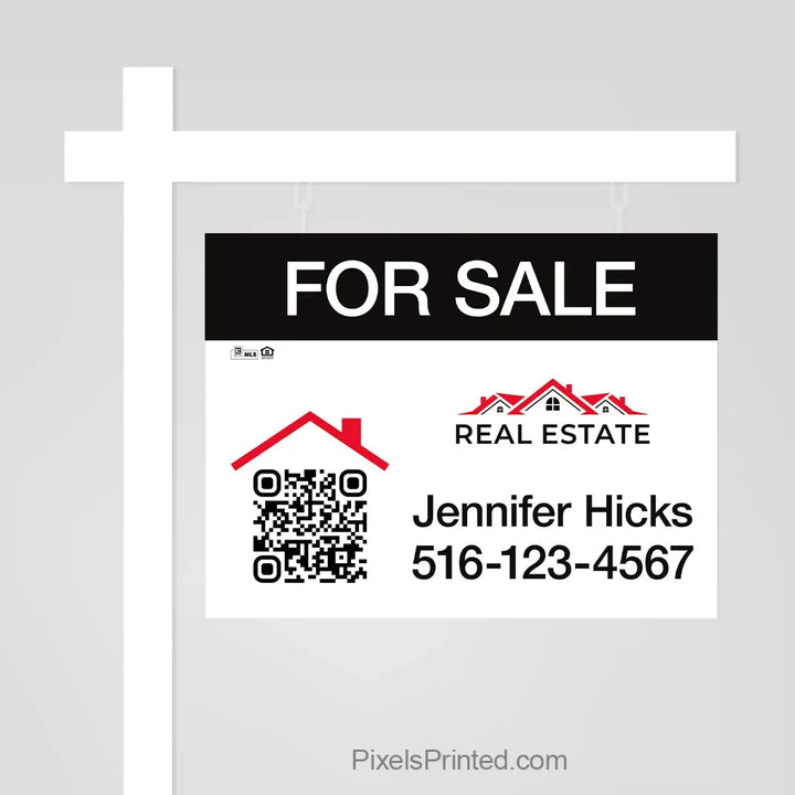 Independent agent real estate for sale sign panels PixelsPrinted 