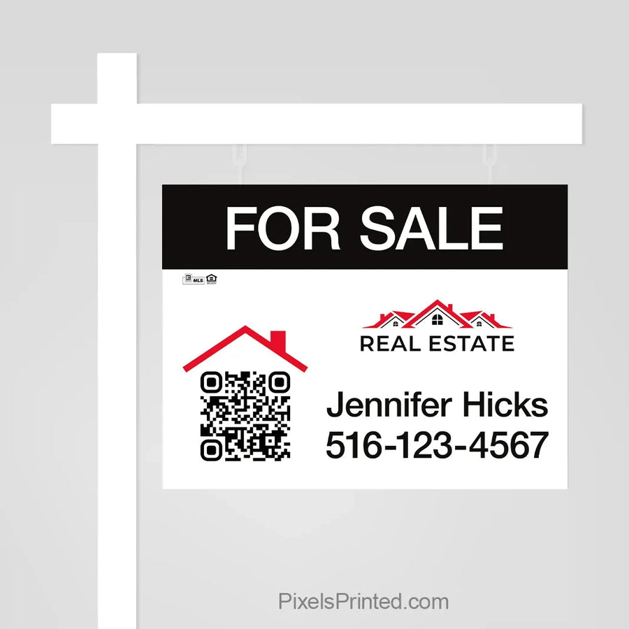Independent agent real estate for sale sign panels PixelsPrinted 