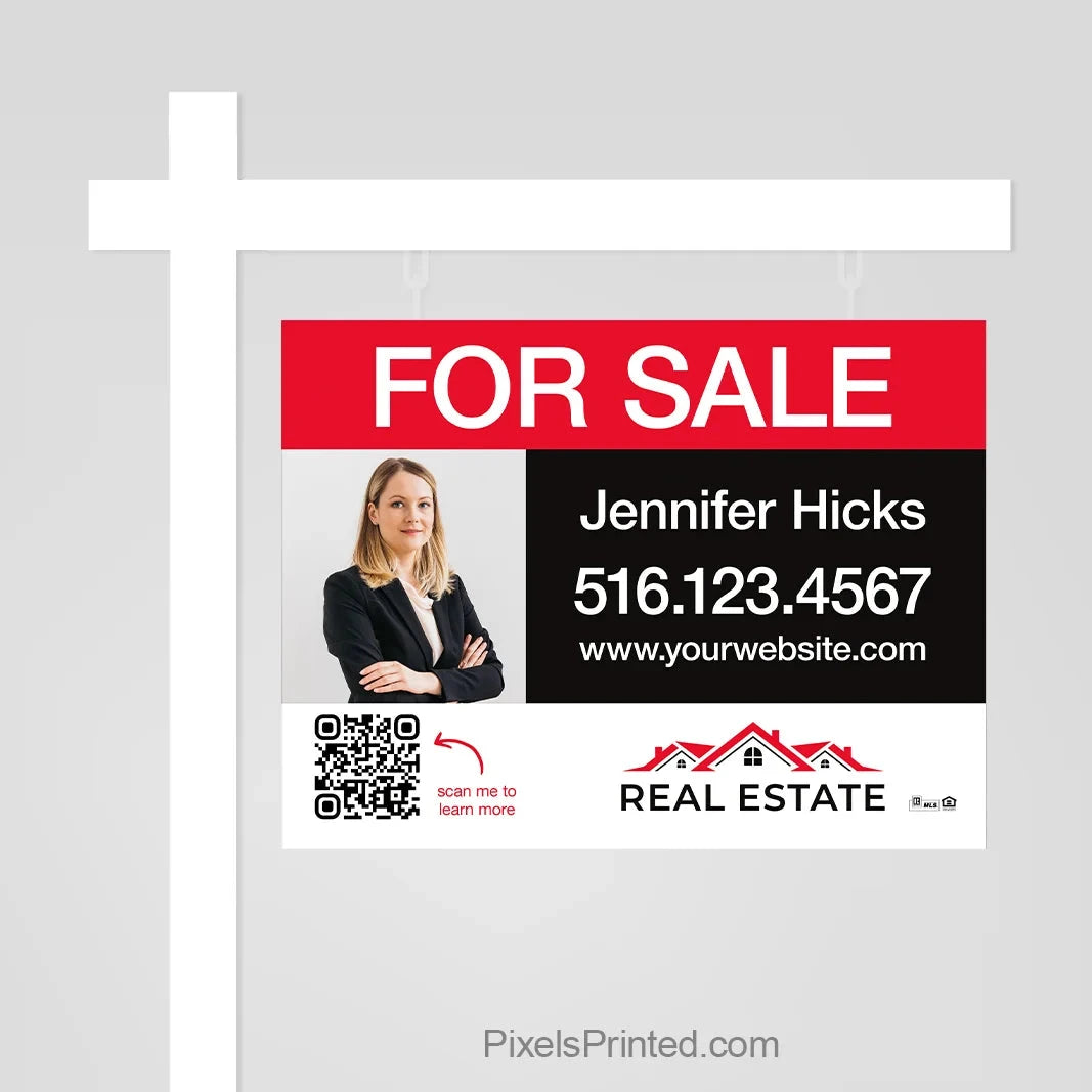 Independent agent real estate for sale sign panels PixelsPrinted 