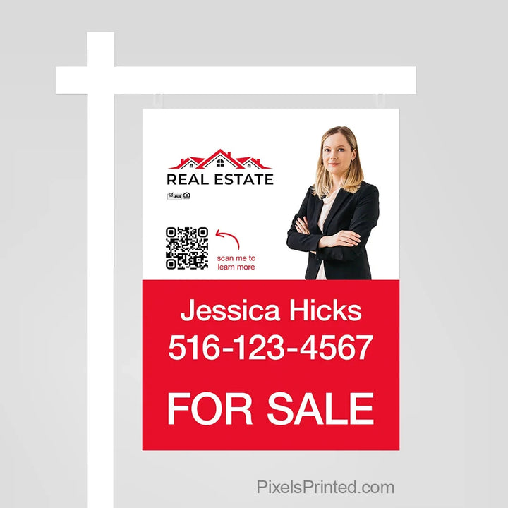 Independent agent real estate for sale sign panels PixelsPrinted 