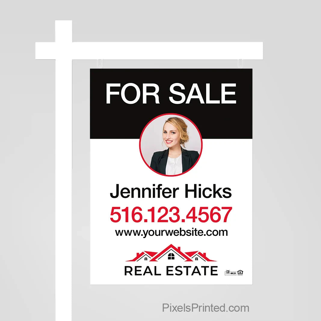 Independent agent real estate for sale sign panels PixelsPrinted 