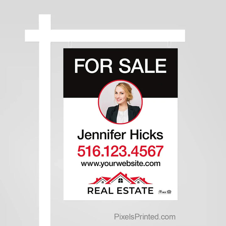 Independent agent real estate for sale sign panels PixelsPrinted 