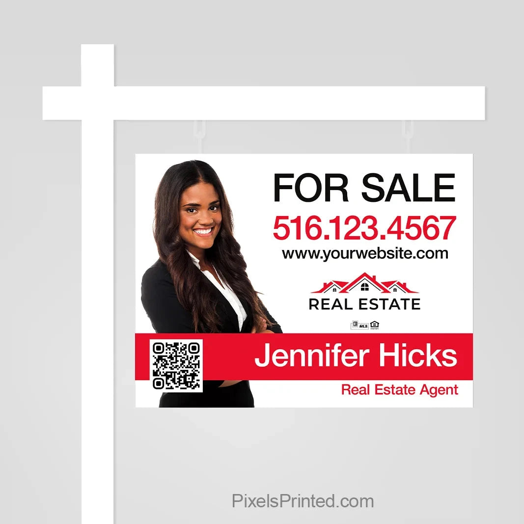 Independent agent real estate for sale sign panels PixelsPrinted 