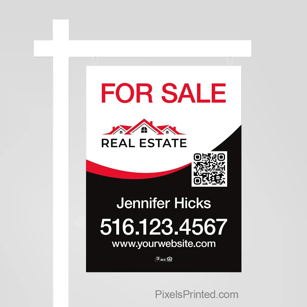 Independent agent real estate for sale sign panels PixelsPrinted 