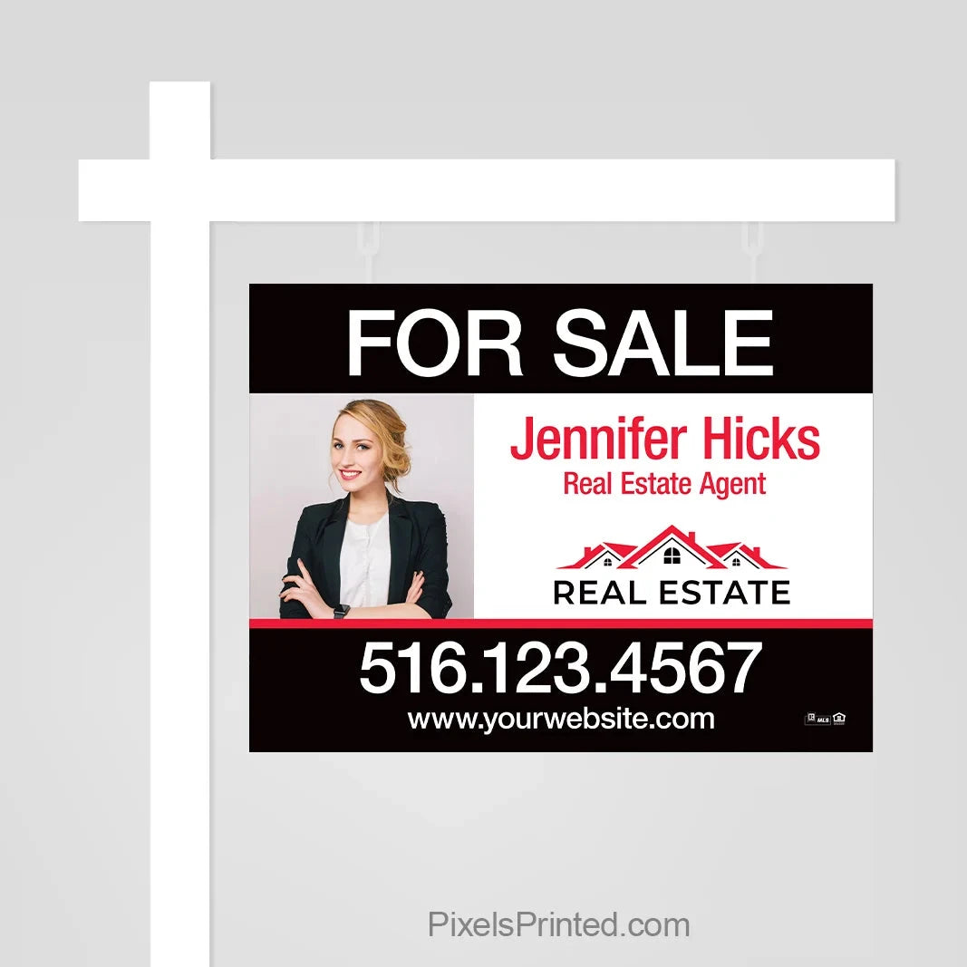 Independent agent real estate for sale sign panels sign panels PixelsPrinted 